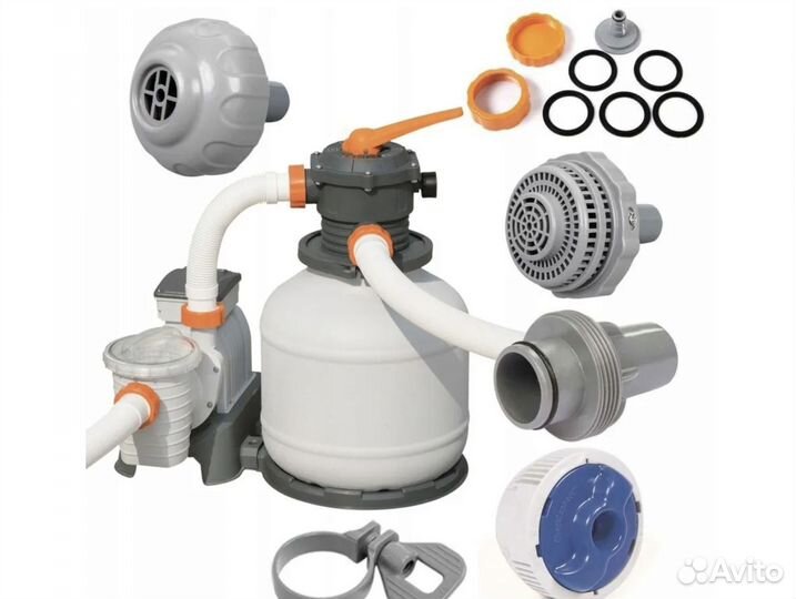 Фильтр-насос песочный для бассейнов Bestway 58499