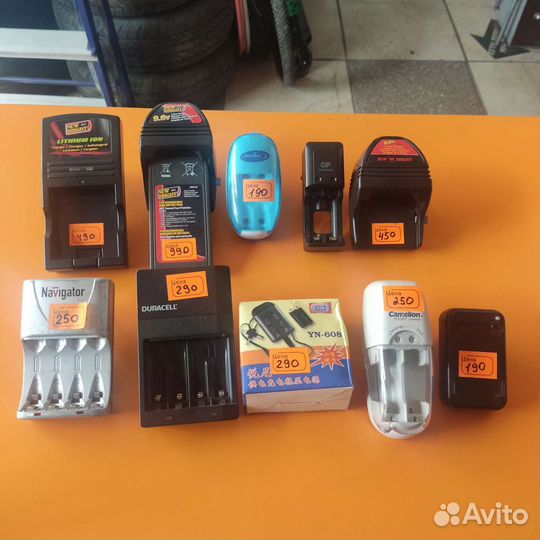 Зарядные устройства для аккумуляторов