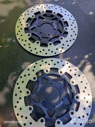 Тормозные диски на Yamaha xjr 400