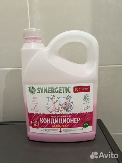 Кондиционер для стирки synergetic