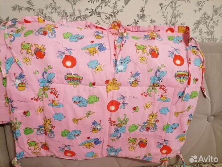 Бортики в детскую кроватку