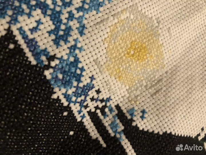 Вышивка звезная ночь