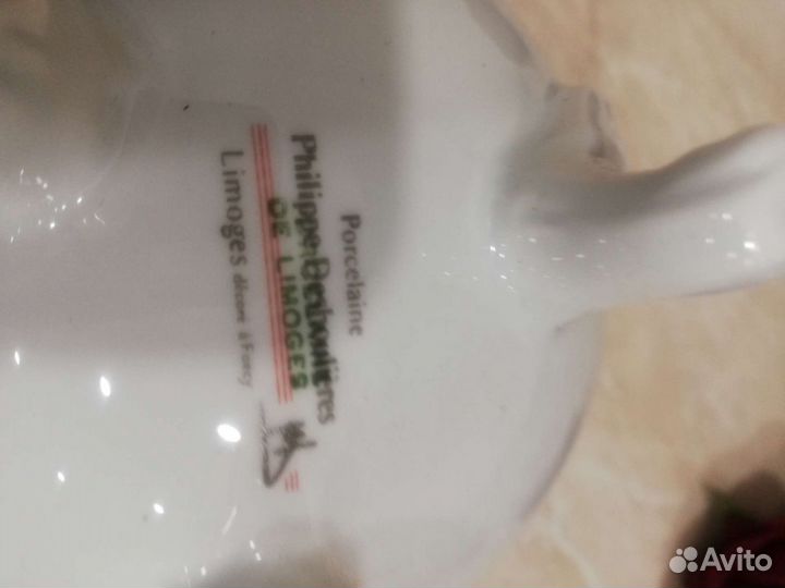 Ваза Limoges, P.Deshoulières и миниатюры