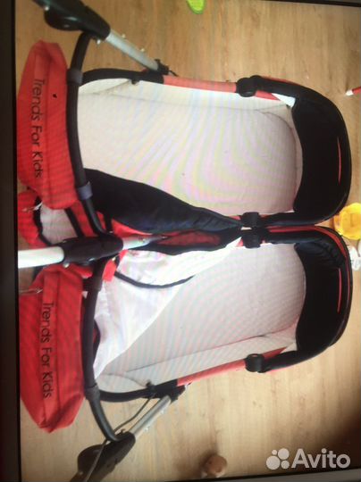 Коляска для двойни TFK