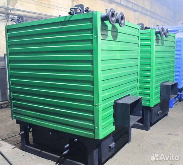 Котел 400 кВт на дровах и угле