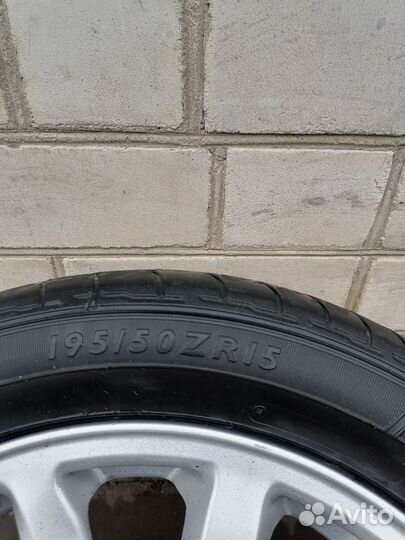 Диски с летней резиной на15 литые