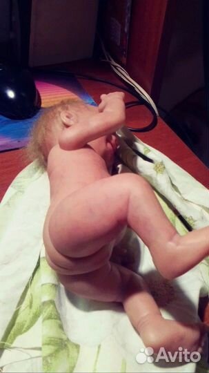 Кукла реборн мини-Ручной работы 30см