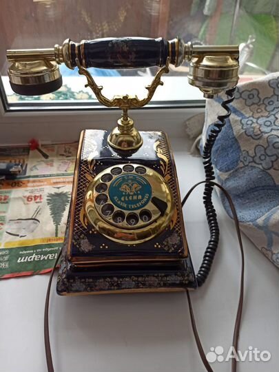 Телефон керамический