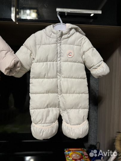 Зимний комбинезон для девочки 62