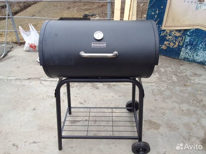 Угольный гриль барбекю GO Garden Fiesta 66 PRO