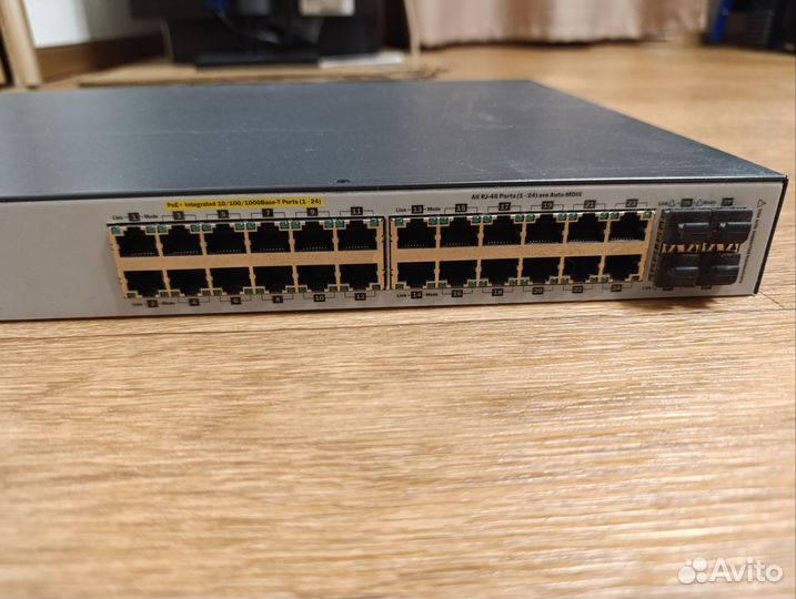 Коммутатор HP 2530 24g poe + switch