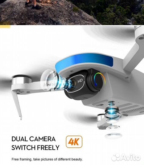 Дрон с камерой и GPS