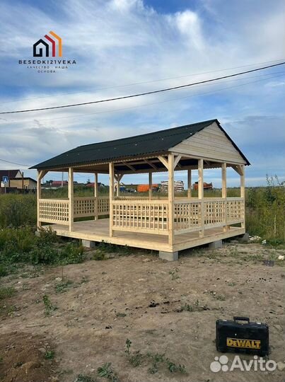 Беседка под ключ