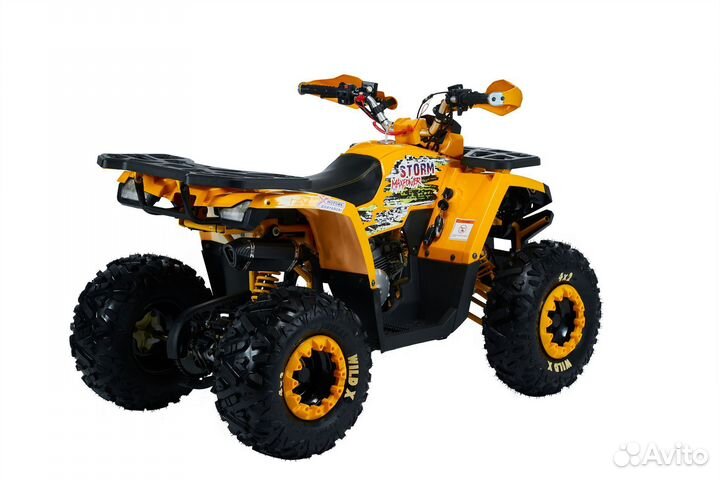 Квадроцикл promax storm 190 LUX желтый