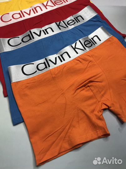 Трусы мужские боксеры calvin klein хлопок