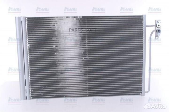 Радиатор кондиционера land rover range rover (2002