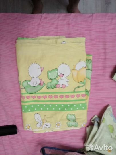 Комплекты постельного в детскую кроватку и одеяло