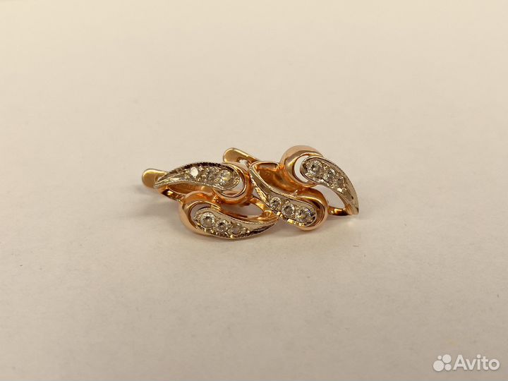 Золотые Серьги 4.6 гр. Au585