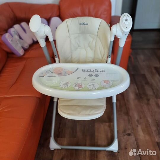 Стульчик для кормления babyton 2 в 1