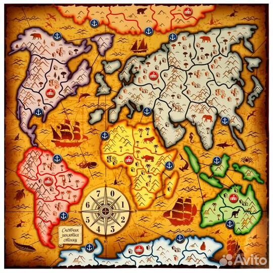 Риск и победа. Настольная игра-ходилка. Умные игры