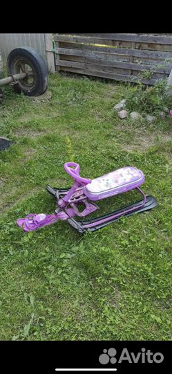 Санки для девочки