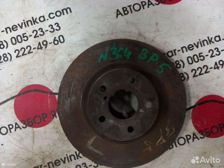 Тормозной диск на subaru legacy BP5