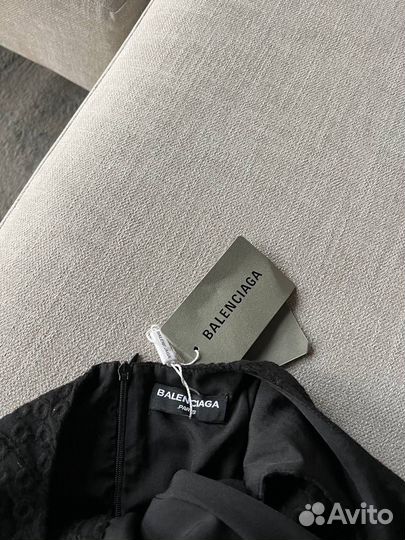 Balenciaga платье черное