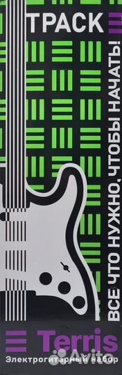 Комплект электрогитара terris новая