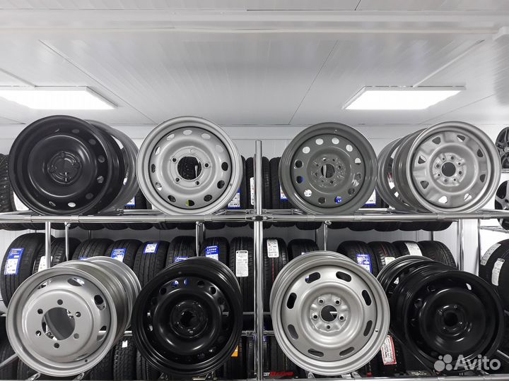 Диск штампованный R15 на солярис