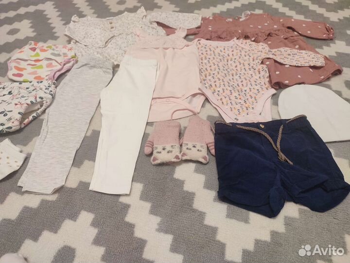 Одежда для девочек 74-80