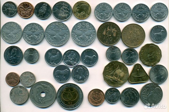 Монеты Австралии и Океании