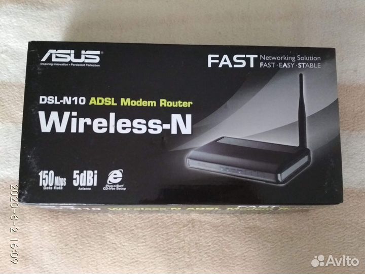 Роутер asus DSL-N10