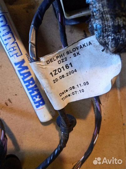 Проводка двери задней Skoda Octavia A5 1Z