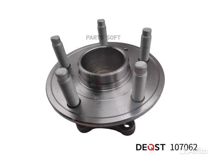 Deqst 107062 Ступица с подшипником в сборе задняя chevrolet aveo 2011