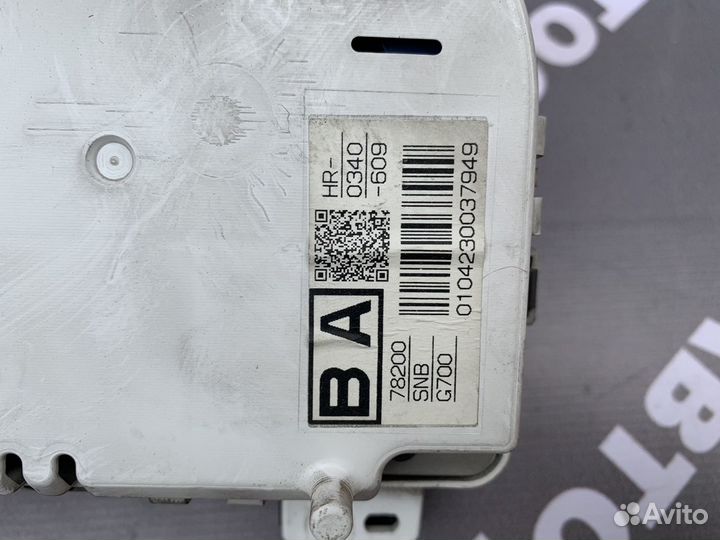 Панель приборов Honda Civic 8