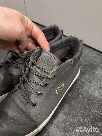 Кеды Lacoste оригиналтные демисезонные 42-43