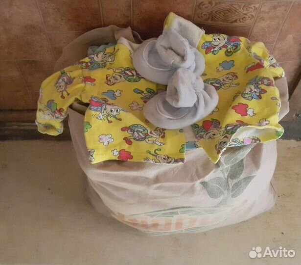 Одежда пакетом для детей 0-12 мес+др. детские вещи