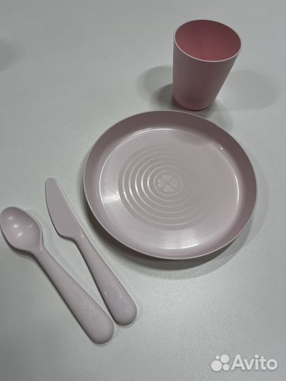 Набор детской посуды IKEA