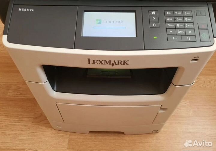 Мфу лазерное Lexmark MX511de, ч/б, A4