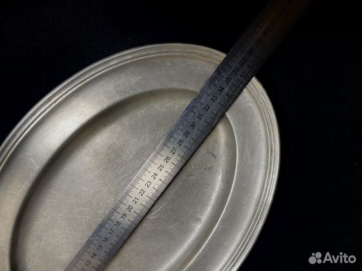 Поднос Rein nickel старинный до 1917