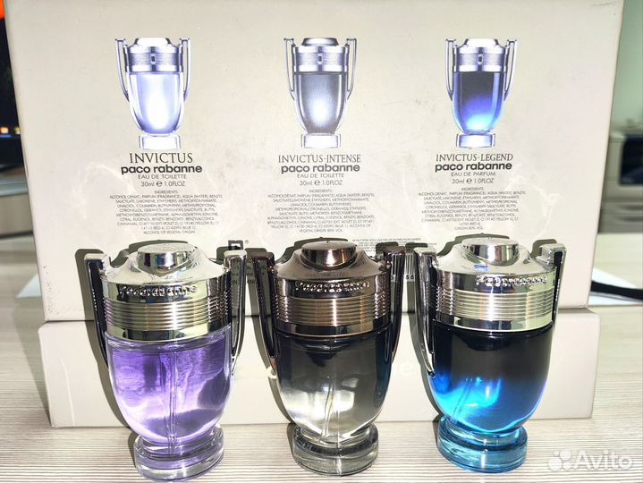 Парфюмерный набор Chanel и Paco Rabanne