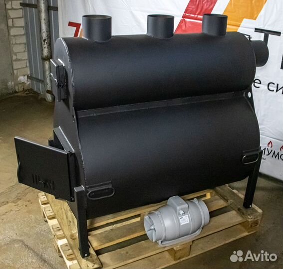 Печь газогенераторная mus 1.9