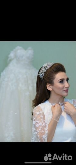 Свадебная комплект ручной работы