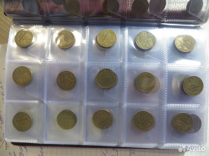 Альбом с монетами СССР