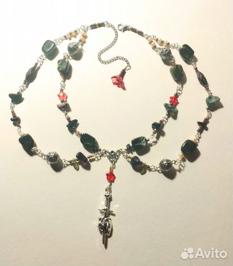 Колье ручной работы 