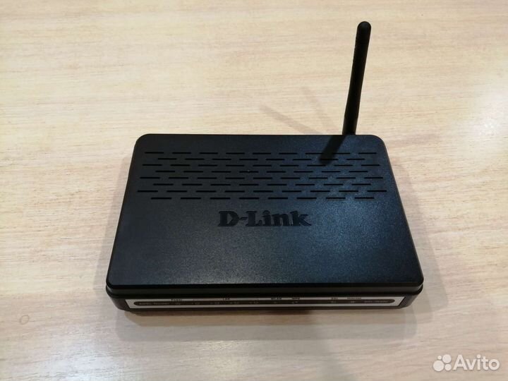 Wi-Fi роутер D-link DSL-2640U (adsl, не оптика)