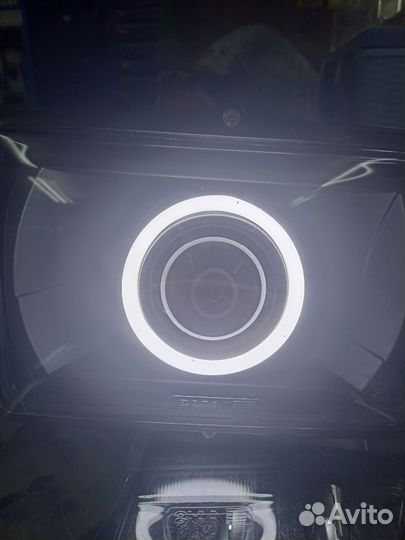 Фара Камаз диодная, Маз BI-LED, цена за 2шт