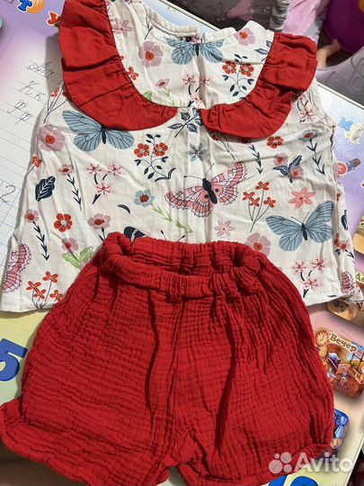 Костюм из муслина детский