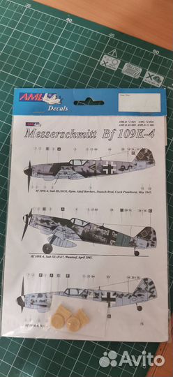 1/48 Hasegawa Bf 109K-4 +дополнения