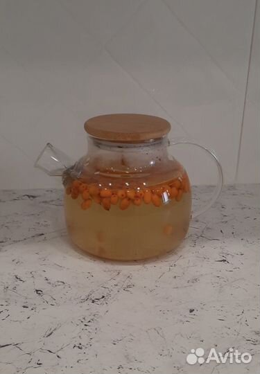 Чайник заварочный стеклянный новый